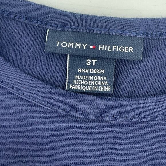 Tommy Hilfiger Toddler Girl’s Gold Star Long Sleeve Tee and Leggings Set 3T - Picture 5 of 15